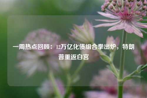 一周热点回顾：12万亿化债组合拳出炉，特朗普重返白宫